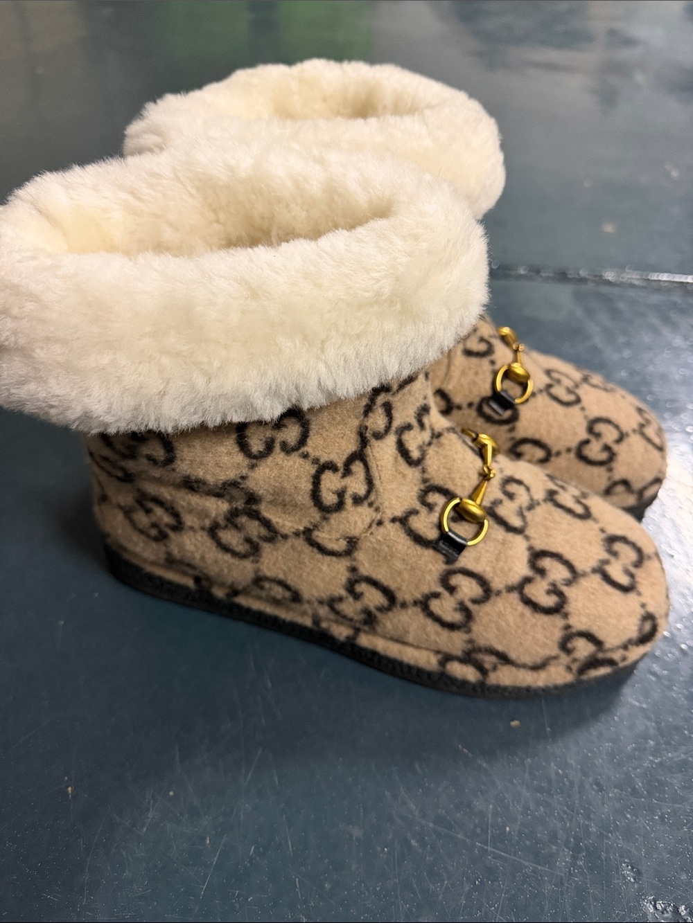 Gucci Fria Horsebit Ankle boot
